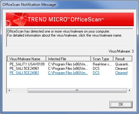 Trend Micro Office Scan  - ImgBurn Support - ImgBurn  Support Forum